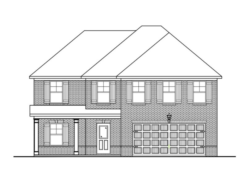 Tucker Front Porch New Home in Hogansville, GA.  - Slide 31