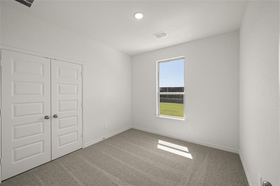 Spacious, unfurnished interior of a new home in Baker Farms, Cleburne (Image 16). Spacious, unfurnished interior of a new home in Baker Farms, Cleburne (Image 16).