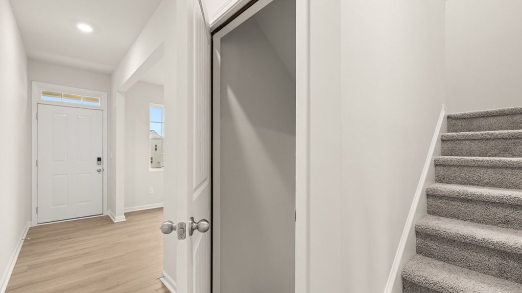 Representative unfurnished interior of a home built from the Belhaven by D.R. Horton in Pointe Park, Union City (Image 14). Representative unfurnished interior of a home built from the Belhaven by D.R. Horton in Pointe Park, Union City (Image 14).