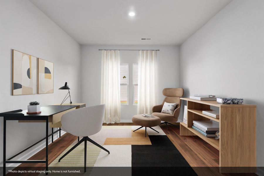 Furnished interior view inside a new home in Bell West, Kernersville (Image 9).