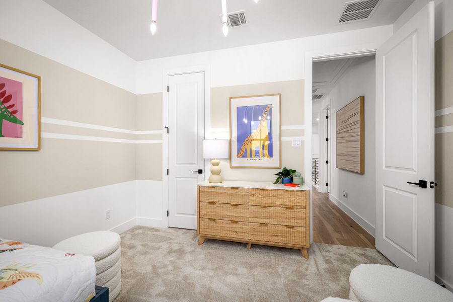 Representative furnished interior of a home built from the Gillett by Pulte Homes in Kuempel Farms, Pflugerville (Image 6).