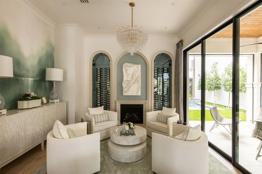 Furnished interior view inside a new home in , Southlake (Image 12).