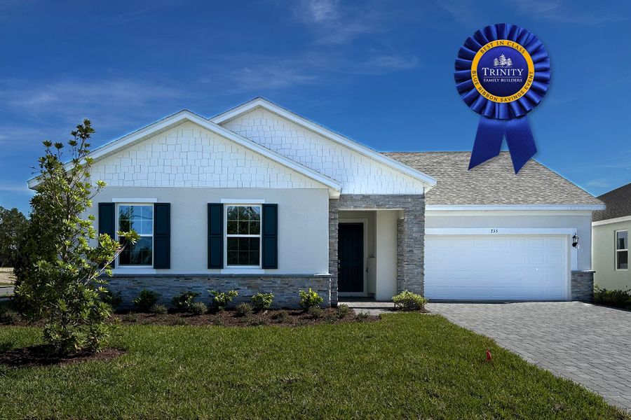 Beautiful Curb Appeal of a Central Florida Single-Family Home Beautiful Curb Appeal of a Central Florida Single-Family Home