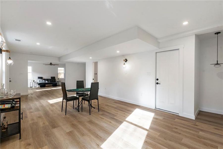 Furnished interior view inside a new home in , Atlanta (Image 6).