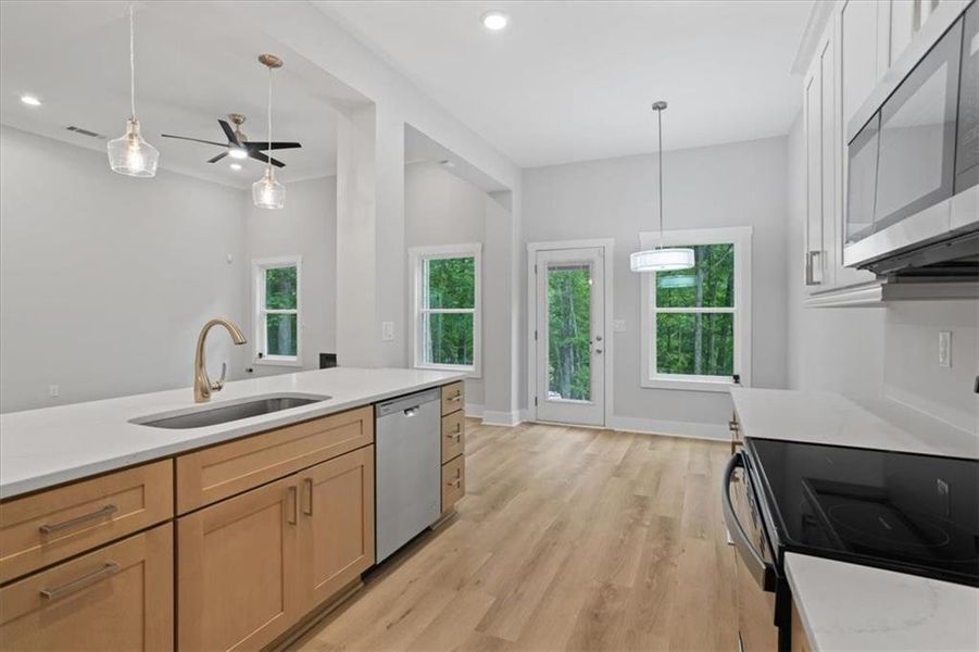 Furnished interior view inside a new home in , Ellenwood (Image 7).