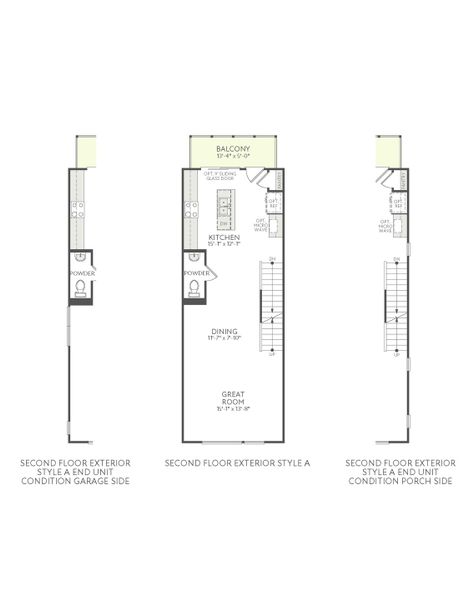 2D floor plan layout of this home in Southmont, Charlotte, NC (Image 6).