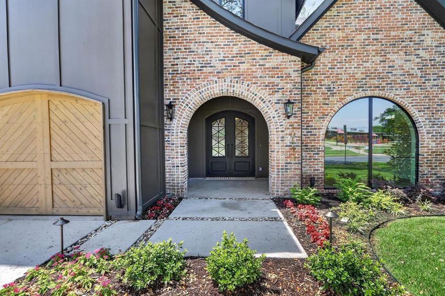 Exterior details and patio area of a home in , Dallas (Image 22). Exterior details and patio area of a home in , Dallas (Image 22).