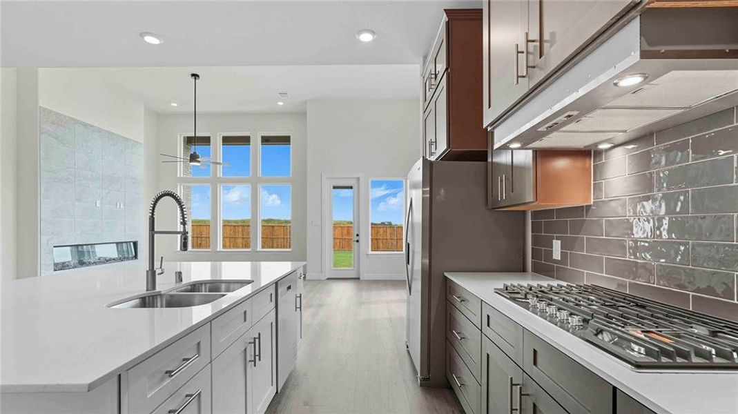 Furnished interior view inside a new home in Clearview Ranch, Royse City (Image 11).