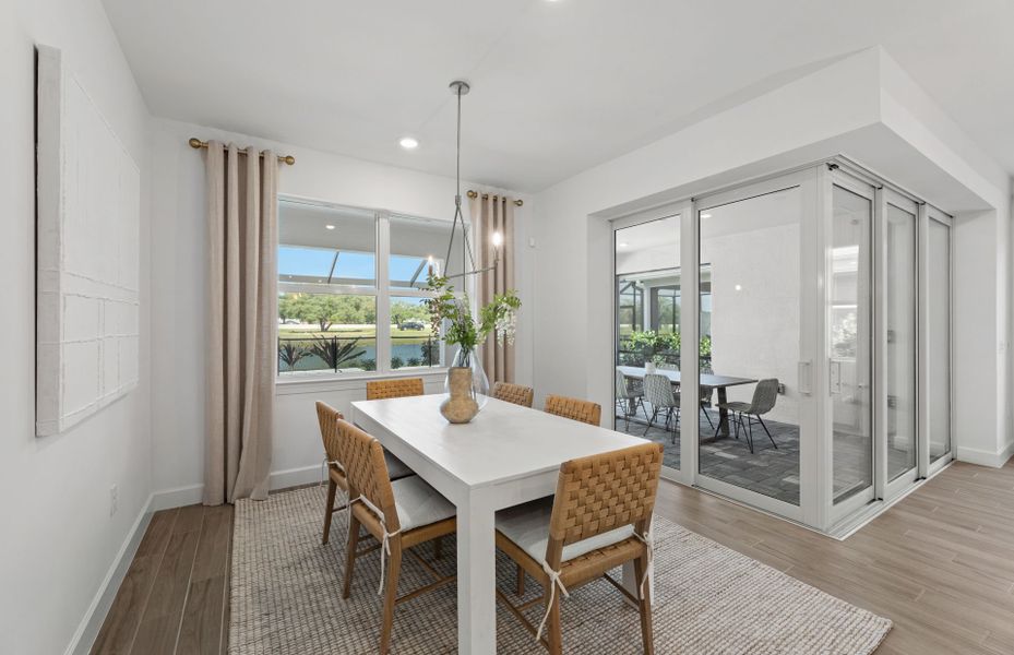 Furnished interior view inside a new home in Legacy Groves, Nokomis (Image 5).