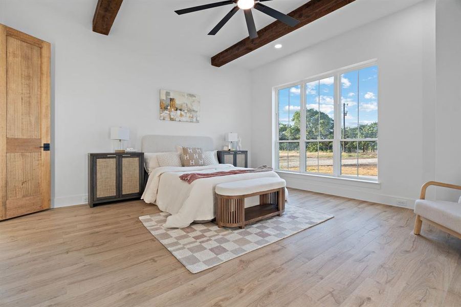 Furnished interior view inside a new home in , Krum (Image 8).