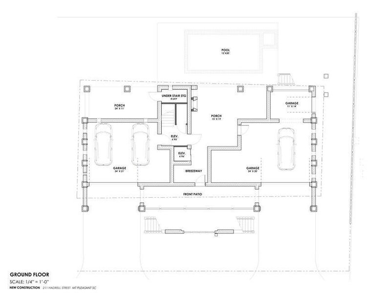 2D floor plan layout of this home in , Mount Pleasant, SC (Image 6).