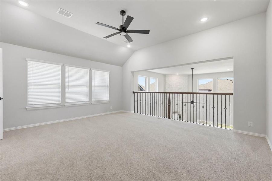 Spacious, unfurnished interior of a new home in Union Park, Little Elm (Image 37). Spacious, unfurnished interior of a new home in Union Park, Little Elm (Image 37).