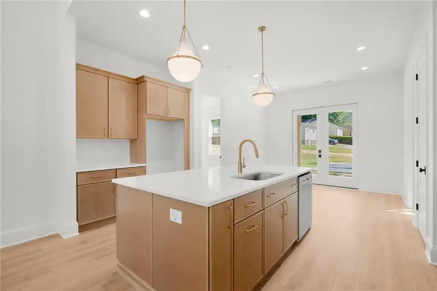 Furnished interior view inside a new home in , Calhoun (Image 4).
