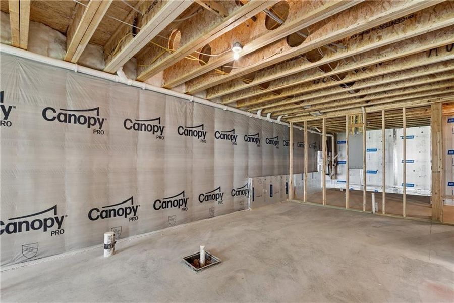 In-progress construction of a new home in Havencroft, Woodstock, GA (Image 24). In-progress construction of a new home in Havencroft, Woodstock, GA (Image 24).