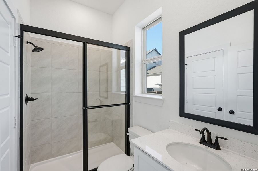 Furnished interior view inside a new home in The Crossvine, Schertz (Image 14).