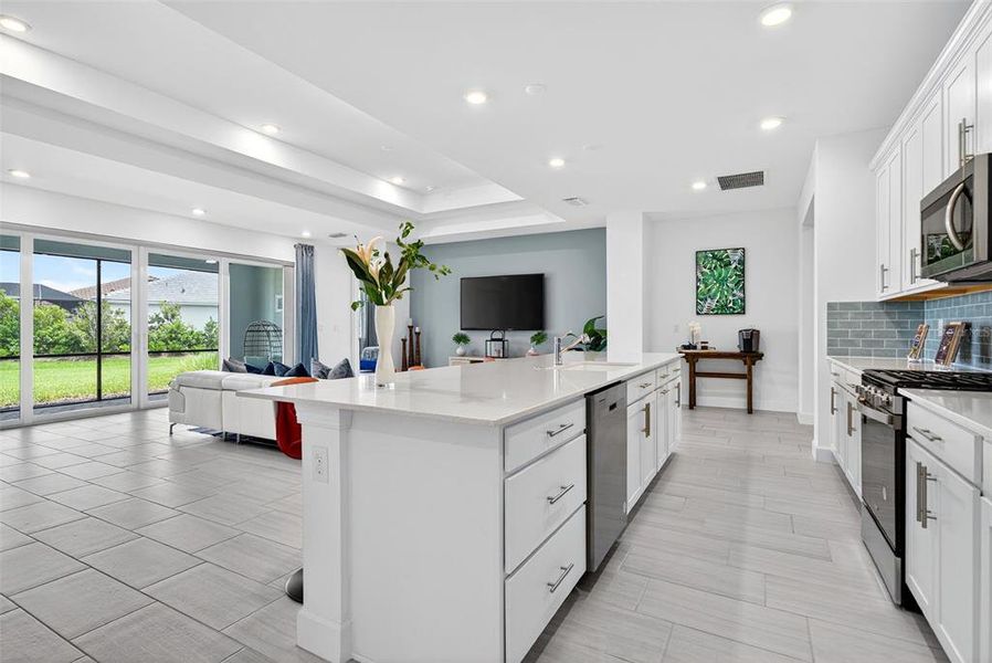 Furnished interior view inside a new home in , Englewood (Image 45). Furnished interior view inside a new home in , Englewood (Image 45).