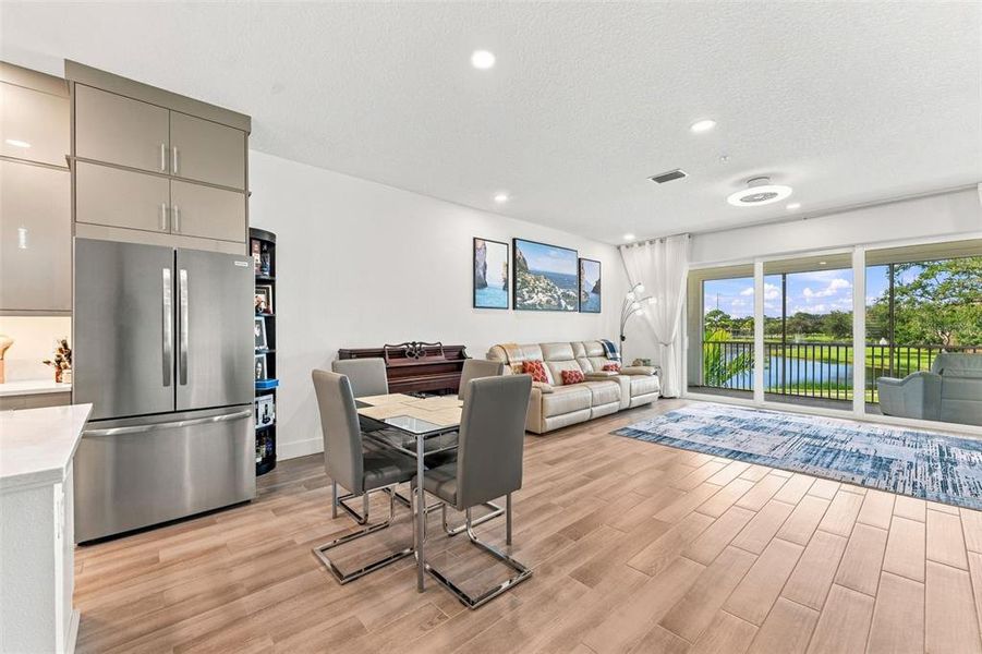 Furnished interior view inside a new home in , Seminole (Image 9).