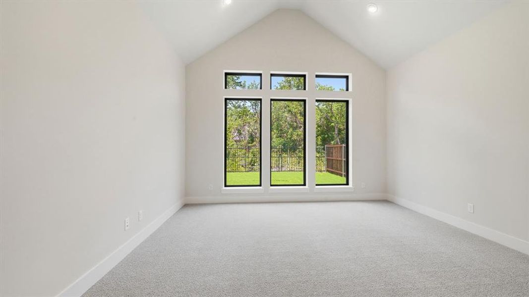 Spacious, unfurnished interior of a new home in The Parks at Wilson Creek, Celina (Image 16).