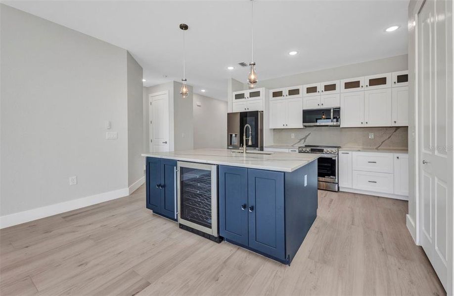 Furnished interior view inside a new home in , Punta Gorda (Image 10).