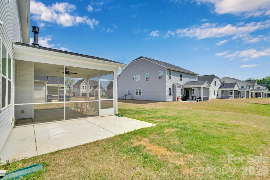 Exterior details and patio area of a home in Clairmont, Charlotte (Image 27). Exterior details and patio area of a home in Clairmont, Charlotte (Image 27).