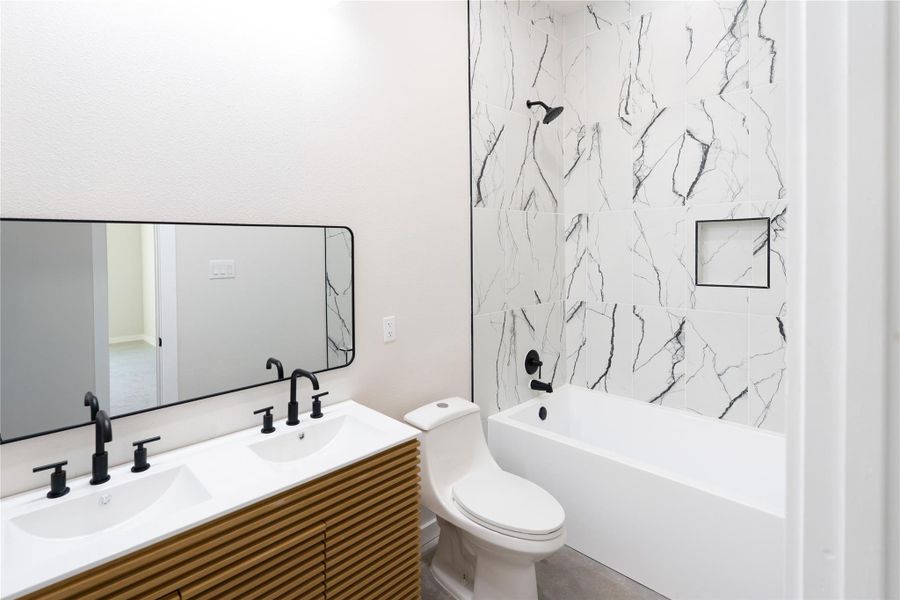 Furnished interior view inside a new home in , Wimberley (Image 9). Furnished interior view inside a new home in , Wimberley (Image 9).