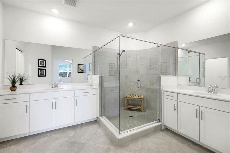 Furnished interior view inside a new home in , Punta Gorda (Image 10).