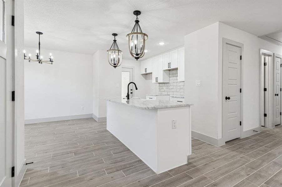 Furnished interior view inside a new home in , Granbury (Image 6). Furnished interior view inside a new home in , Granbury (Image 6).