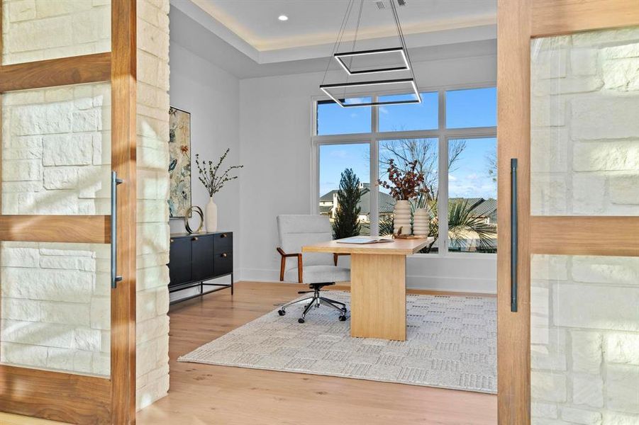 Furnished interior view inside a new home in , Horseshoe Bay (Image 16). Furnished interior view inside a new home in , Horseshoe Bay (Image 16).