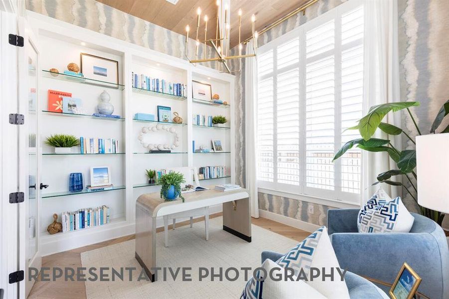 Furnished interior view inside a new home in Cambridge Crossing, Celina (Image 26).