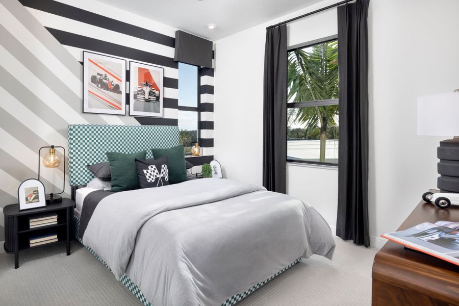 Representative furnished interior of a home built from the Livingstone by Mattamy Homes in Newfield, Palm City (Image 13).