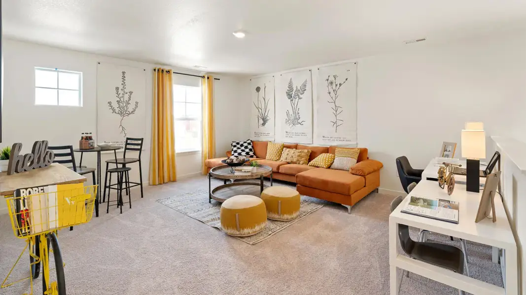 Furnished interior view inside a new home in Jackson Creek, Monument (Image 13).