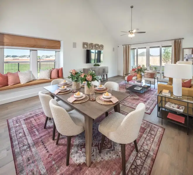 Representative Dining Room - some options shown
