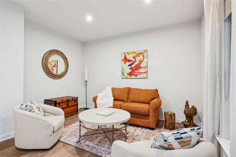 Furnished interior view inside a new home in Parkside at Mason Mill, Decatur (Image 5).