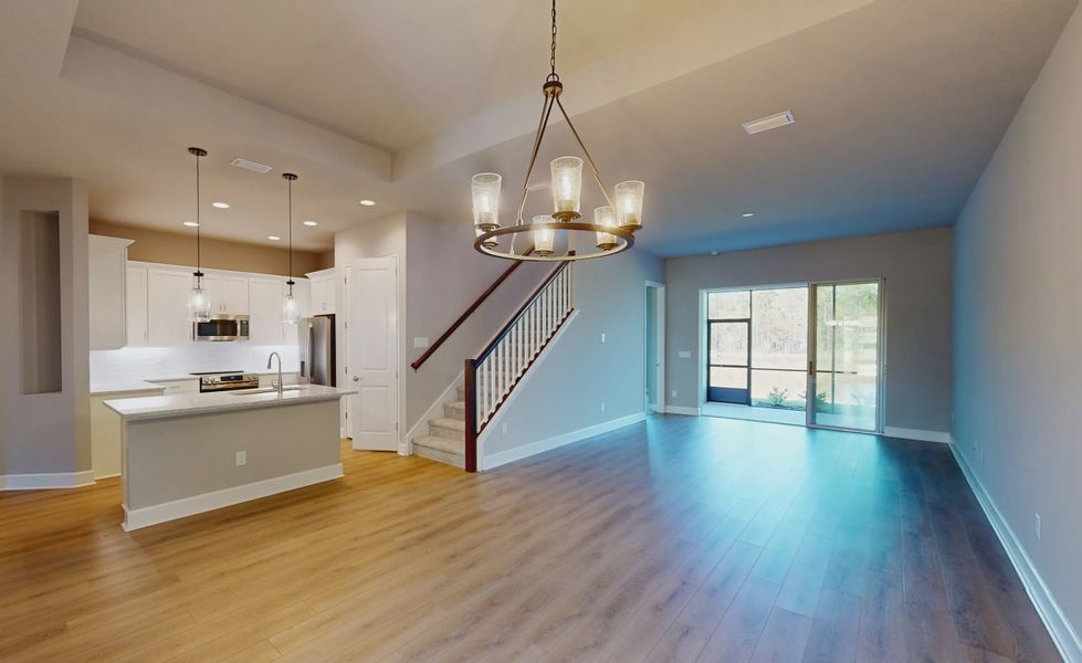 Spacious, unfurnished interior of a new home in Woodhaven, Port Orange (Image 19).