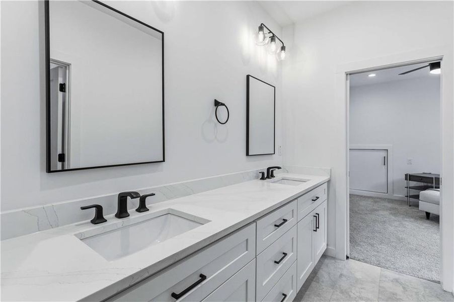 Furnished interior view inside a new home in , Decatur (Image 7).