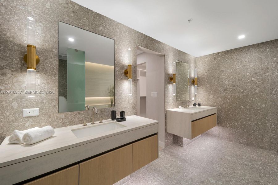 Furnished interior view inside a new home in Casamar, Pompano Beach (Image 49).