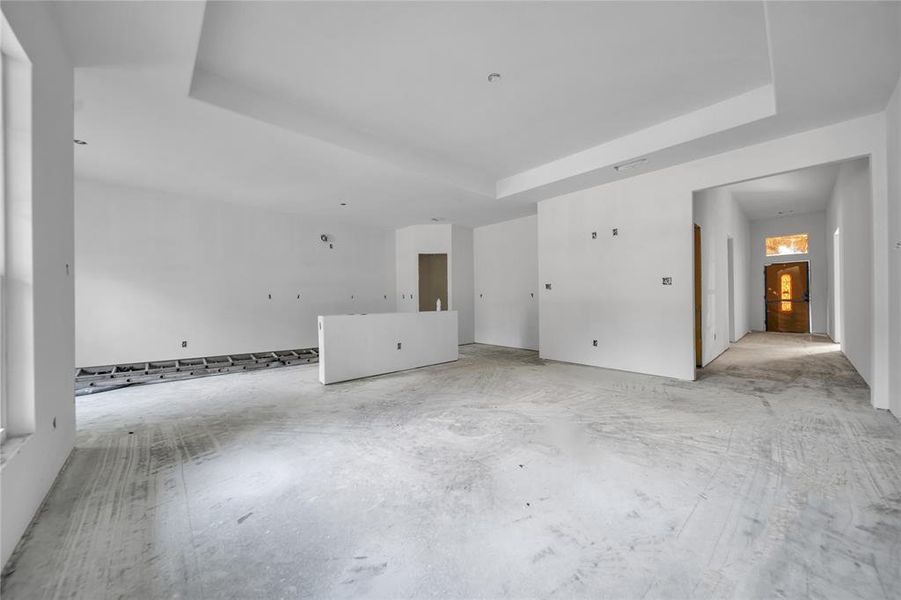 In-progress construction of a new home in , Dallas, TX (Image 3). In-progress construction of a new home in , Dallas, TX (Image 3).