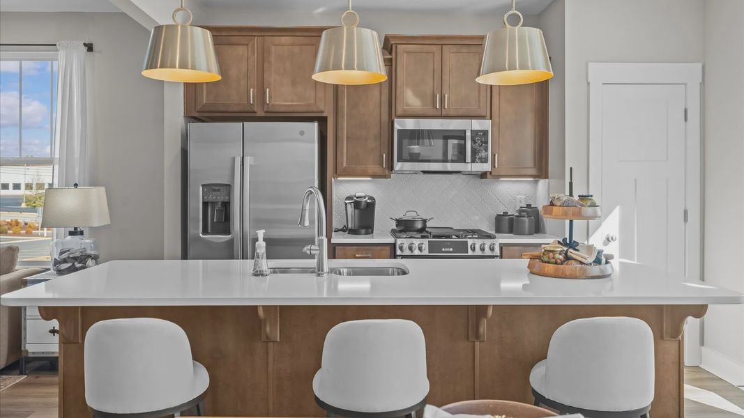 Furnished interior view inside a new home in Saluda Crossing, Piedmont (Image 7).