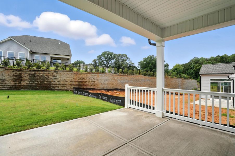 Front exterior of a new home in Villas at Prestwick, Mooresville, NC, highlighting curb appeal (Image 19).