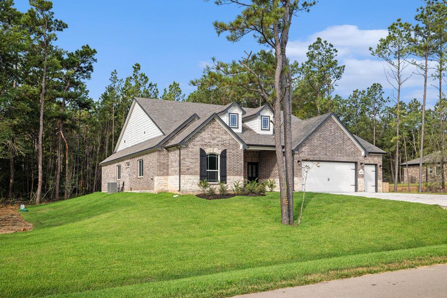 Front exterior of a new home in , Bay City, TX, highlighting curb appeal (Image 2). Front exterior of a new home in , Bay City, TX, highlighting curb appeal (Image 2).