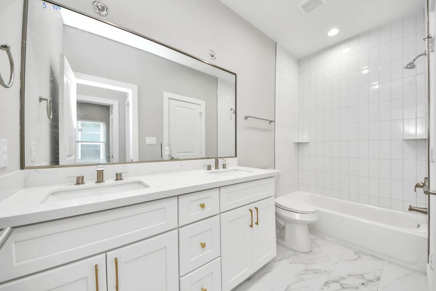 Furnished interior view inside a new home in , Houston (Image 11).