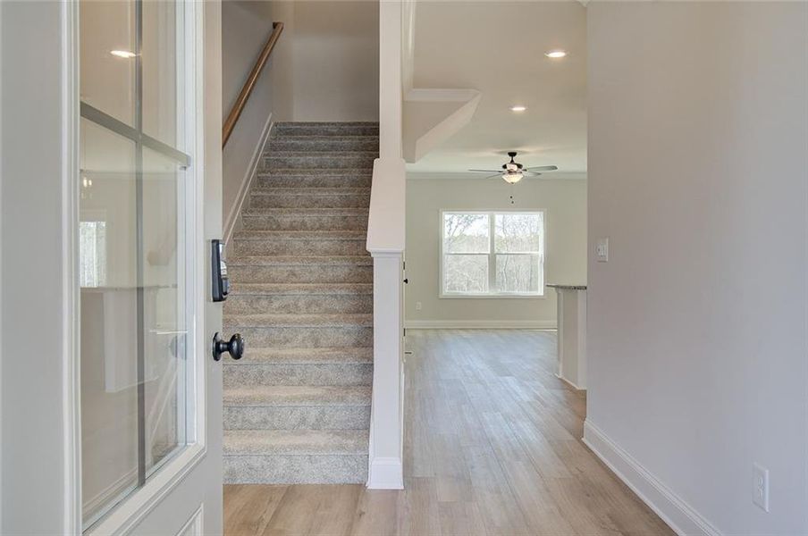 Spacious, unfurnished interior of a new home in Crofton Place Enclave, Snellville (Image 22).