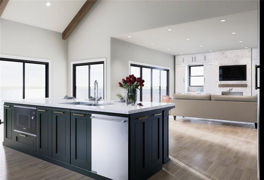 Furnished interior view inside a new home in , Decatur (Image 5).