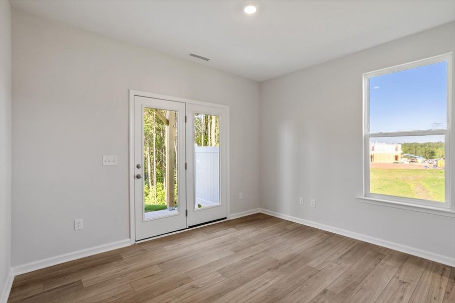Spacious, unfurnished interior of a new home in Sweetbrier, Durham (Image 29).