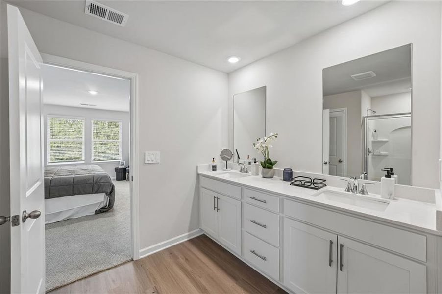 Furnished interior view inside a new home in Manning Mill, Adairsville (Image 10).