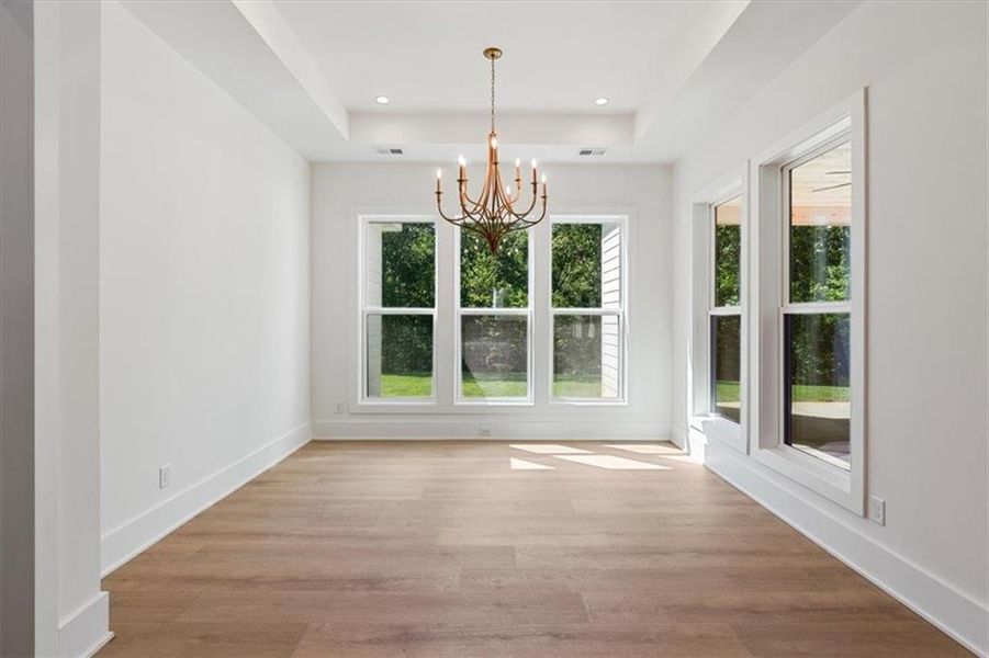 Spacious, unfurnished interior of a new home in , Canton (Image 24).