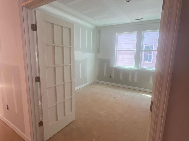 In-progress construction of a new home in Sage on North Main, Wake Forest, NC (Image 16).