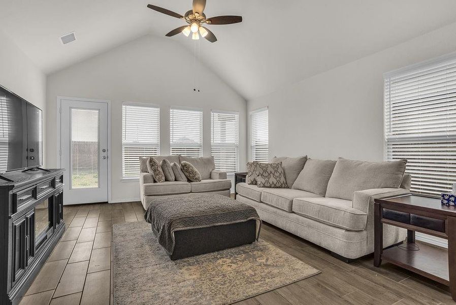 Furnished interior view inside a new home in Summer Crest, Fort Worth (Image 4).