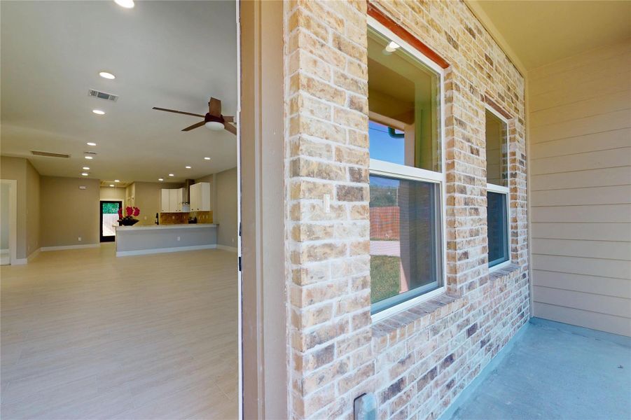 Exterior details and patio area of a home in , Houston (Image 19). Exterior details and patio area of a home in , Houston (Image 19).