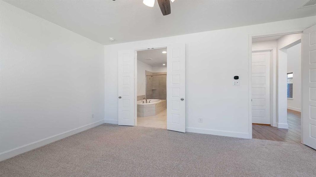 Spacious, unfurnished interior of a new home in The Parks At Wilson Creek 40', Celina (Image 13). Spacious, unfurnished interior of a new home in The Parks At Wilson Creek 40', Celina (Image 13).